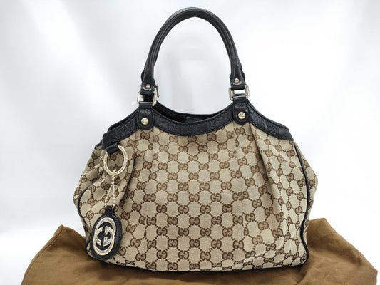 GUCCI GG Canvas 211944 200047 Handbag