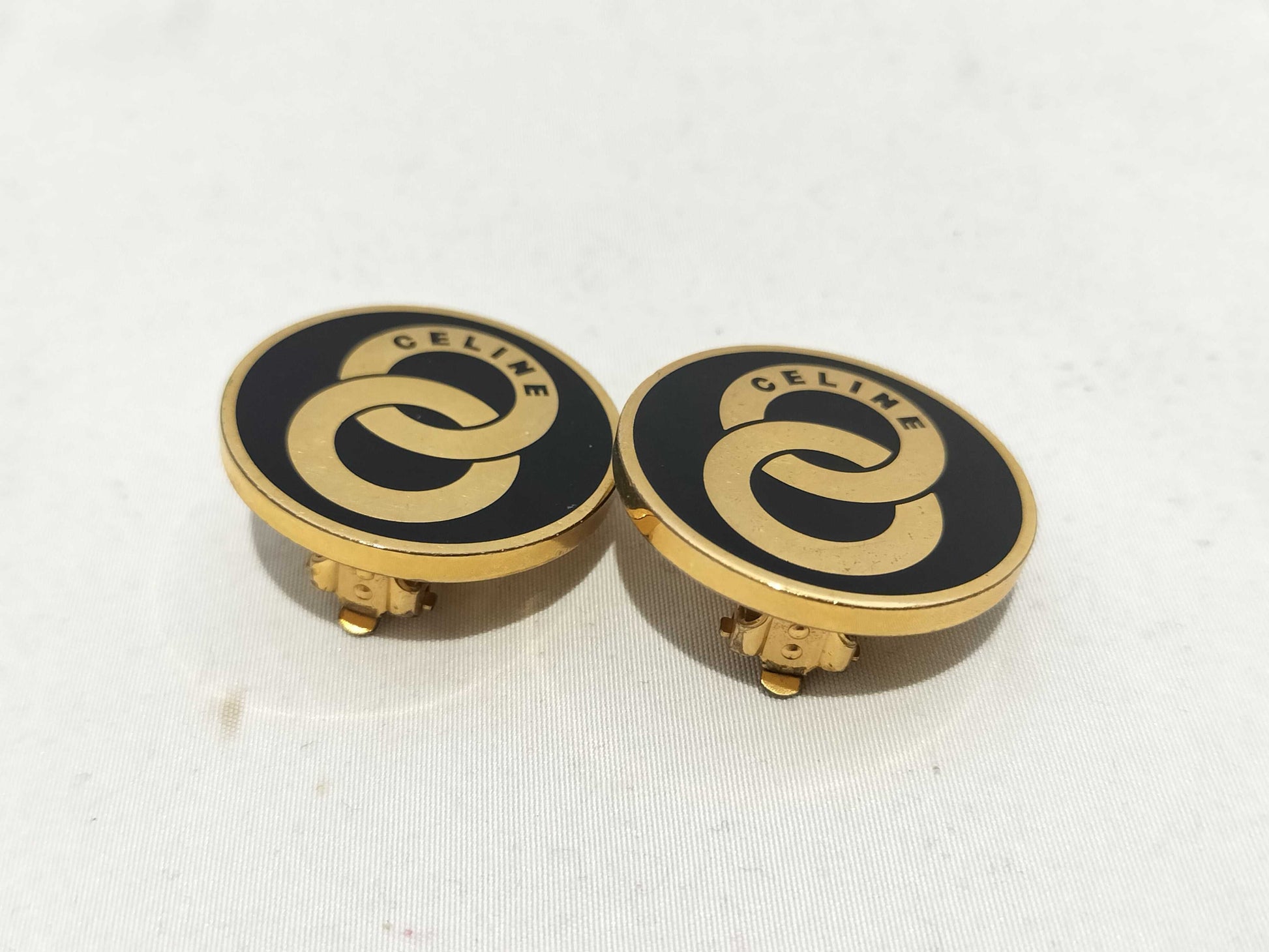CELINE Circle Earrings