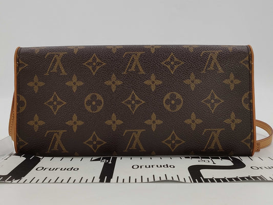 LOUIS VUITTON Monogram M51852 Pochette Twin GM Shoulder Bag