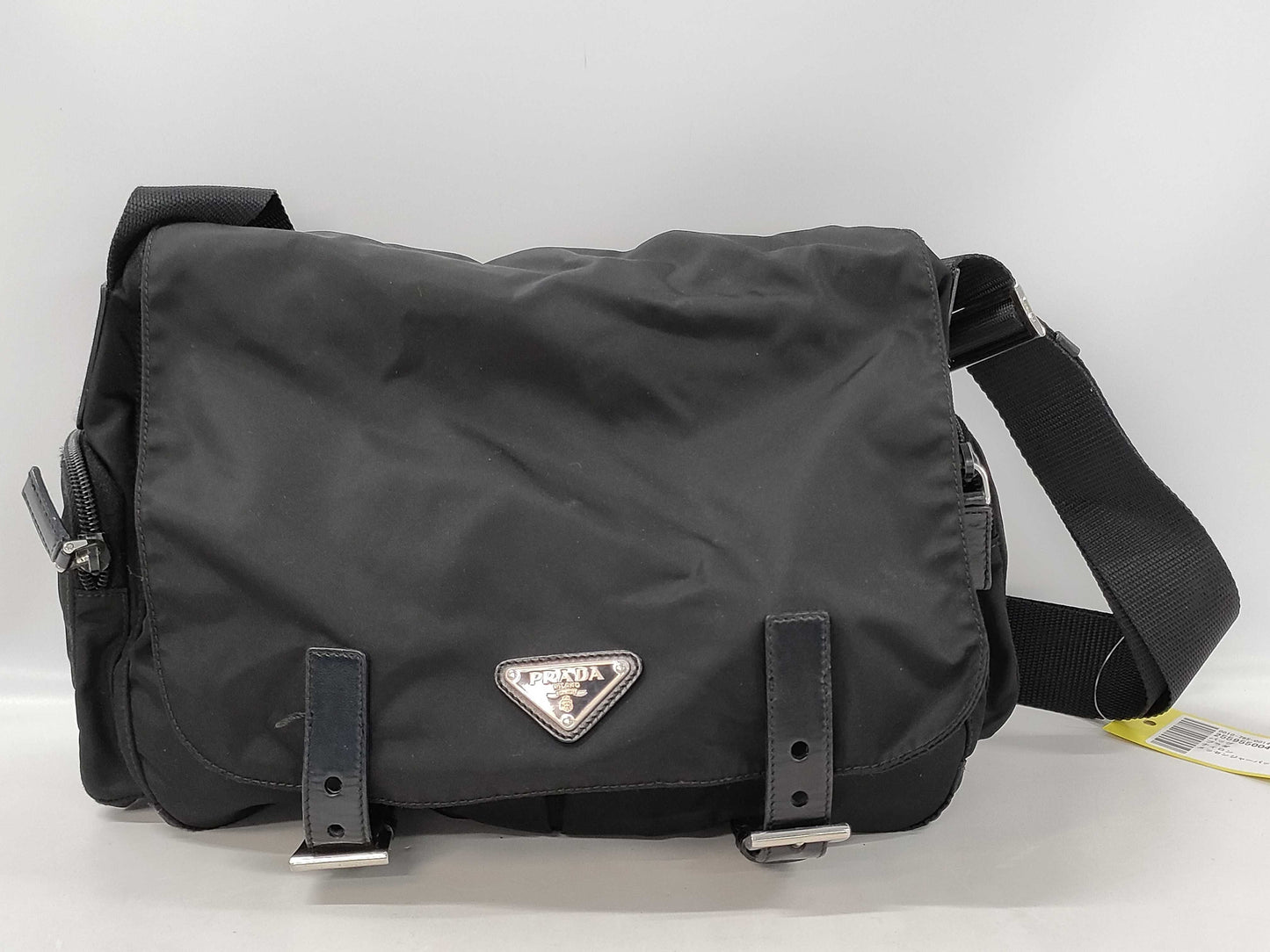 PRADA nylon messenger bag shoulder bag