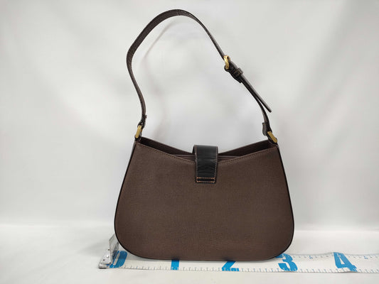 BURBERRY Leather One-Shoulder Shoulder Bag