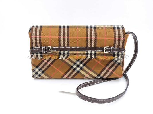 BURBERRY Blue Label Check Shoulder Bag