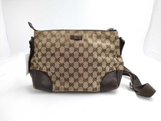 GUCCI GG Canvas 114273 001998 Shoulder Bag