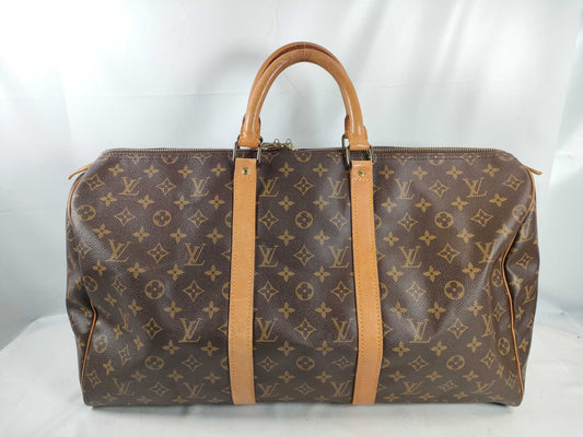 LOUIS VUITTON RFID Unverified VI 881 Monogram M41426 Keepall 50 Boston Bag