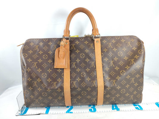 LOUIS VUITTON RFID Unverified VI 881 Monogram M41426 Keepall 50 Boston Bag