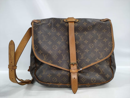 LOUIS VUITTON Monogram M42254 Saumur 35 Shoulder Bag