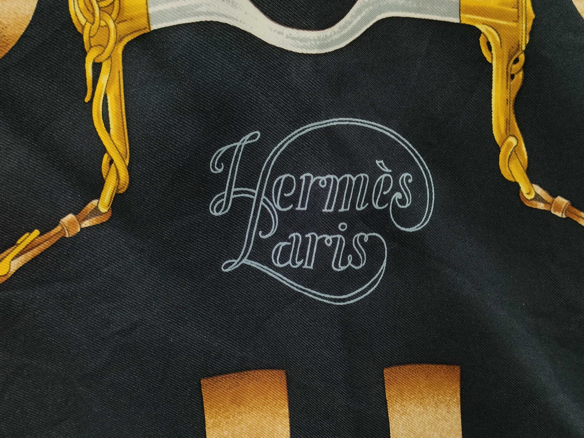 HERMES Carré 90 Crano Manege "Great Training Technique" Scarf Scarf