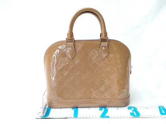 LOUIS VUITTON M91583 Vernis Alma PM Handbag