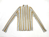 ISSEY MIYAKE Pleats Please Striped Cardigan