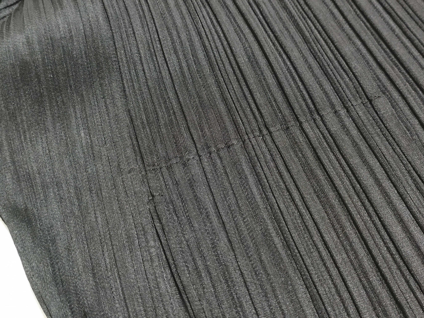 ISSEY MIYAKE Pleats Please Long Sleeve Black Jacket