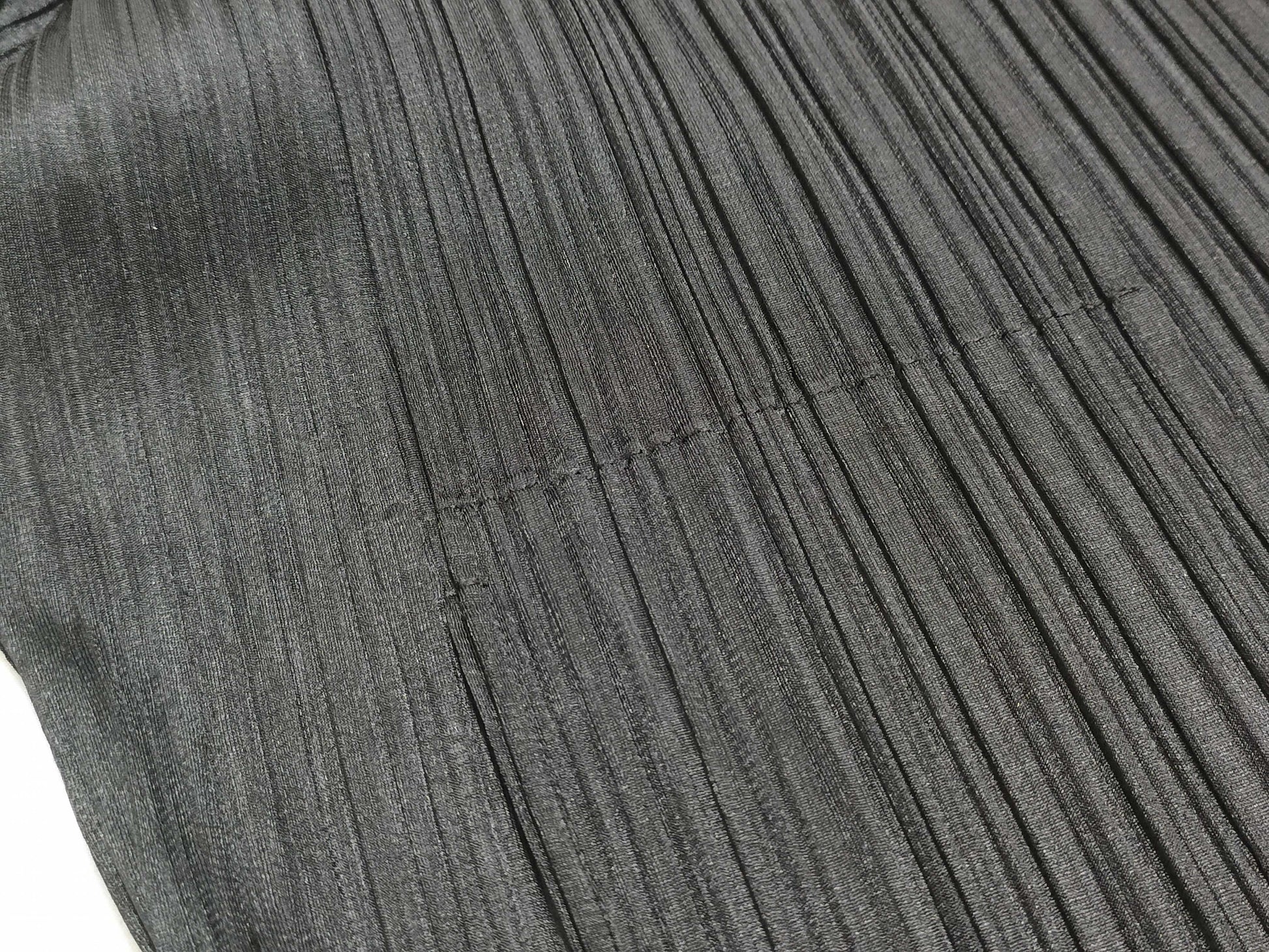 ISSEY MIYAKE Pleats Please Long Sleeve Black Jacket