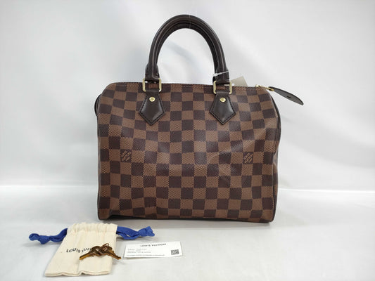 LOUIS VUITTON Damier N41532 Speedy 25 Handbag