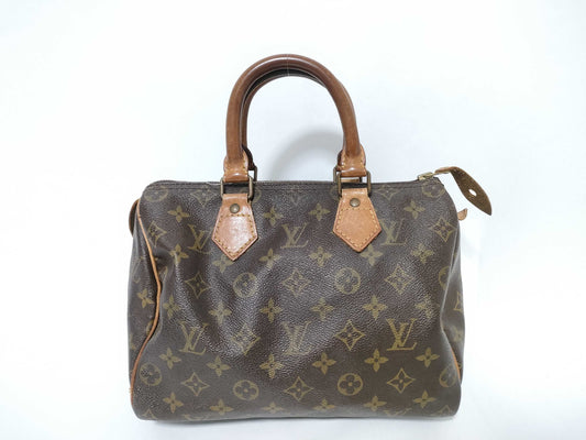 LOUIS VUITTON Monogram M41109 Speedy 25 Boston Bag