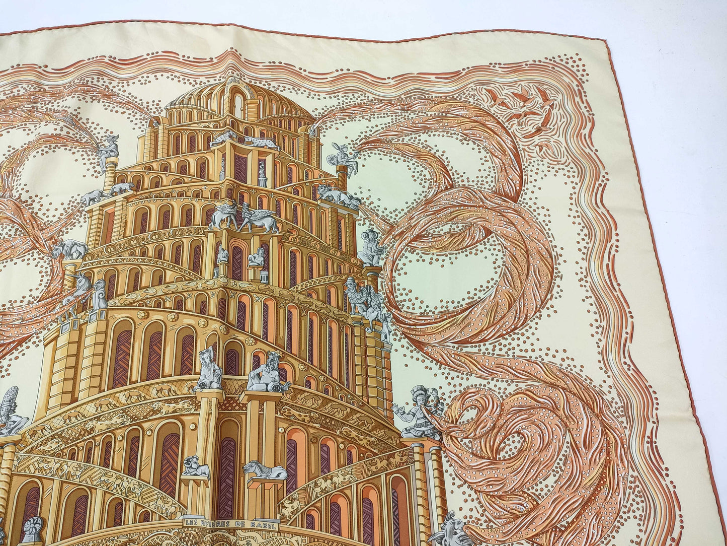 HERMES LES RIVIERES DE BABEL Scarf