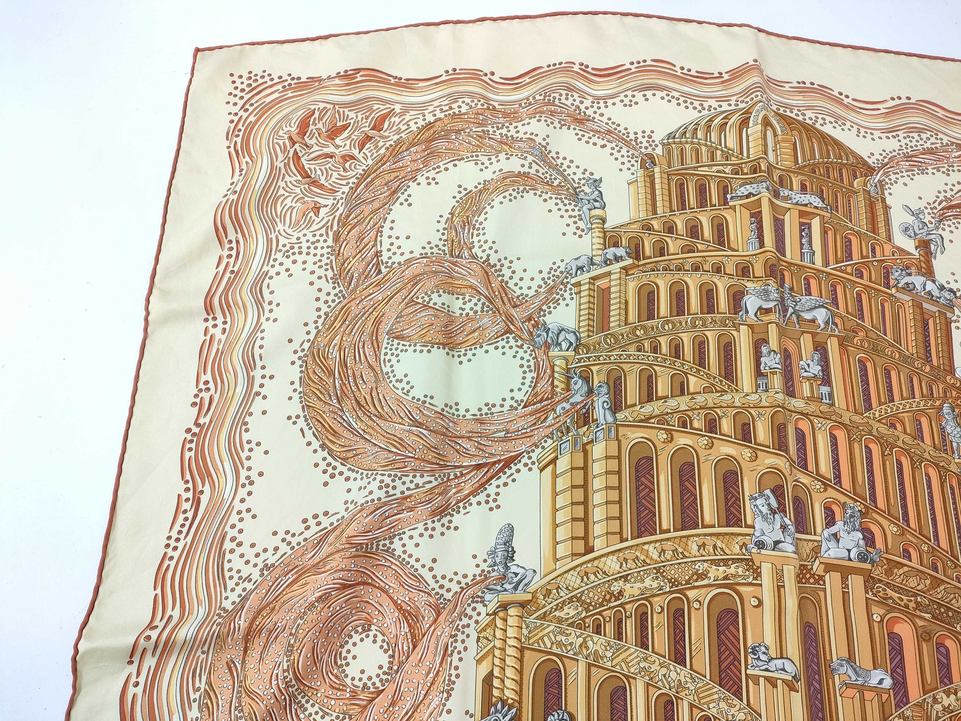 HERMES LES RIVIERES DE BABEL Scarf