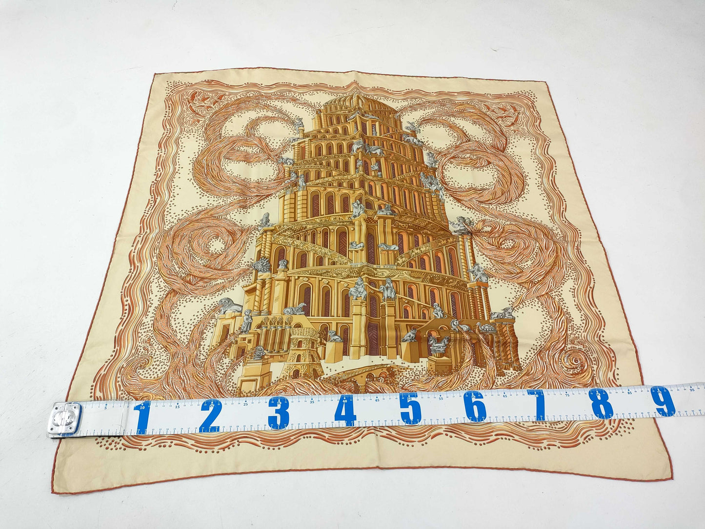HERMES LES RIVIERES DE BABEL Scarf