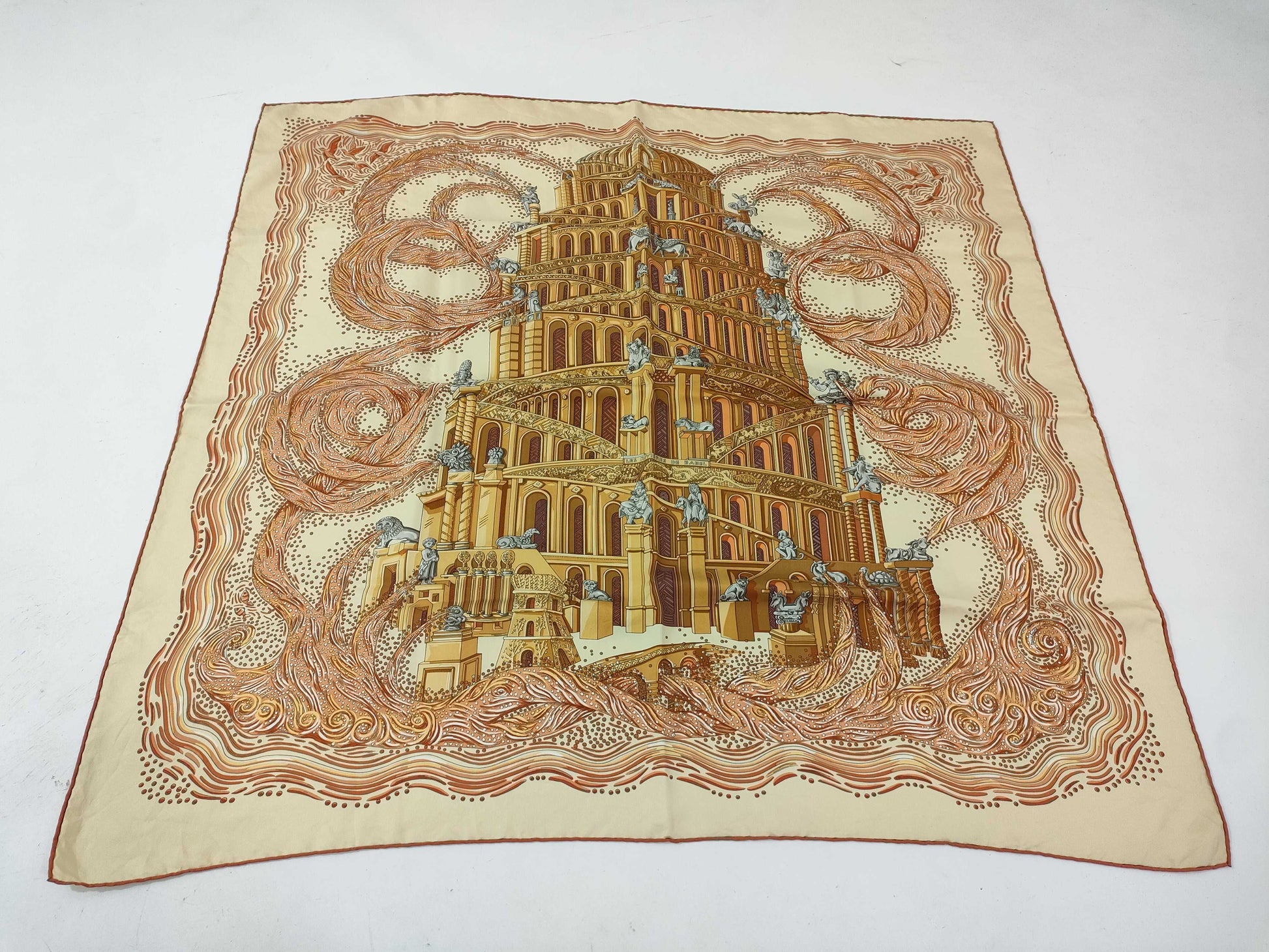 HERMES LES RIVIERES DE BABEL Scarf