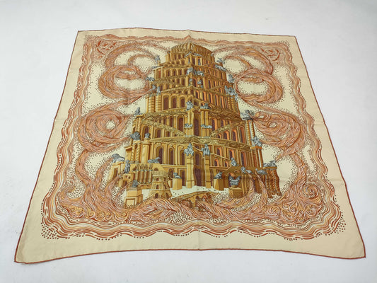 HERMES LES RIVIERES DE BABEL Scarf