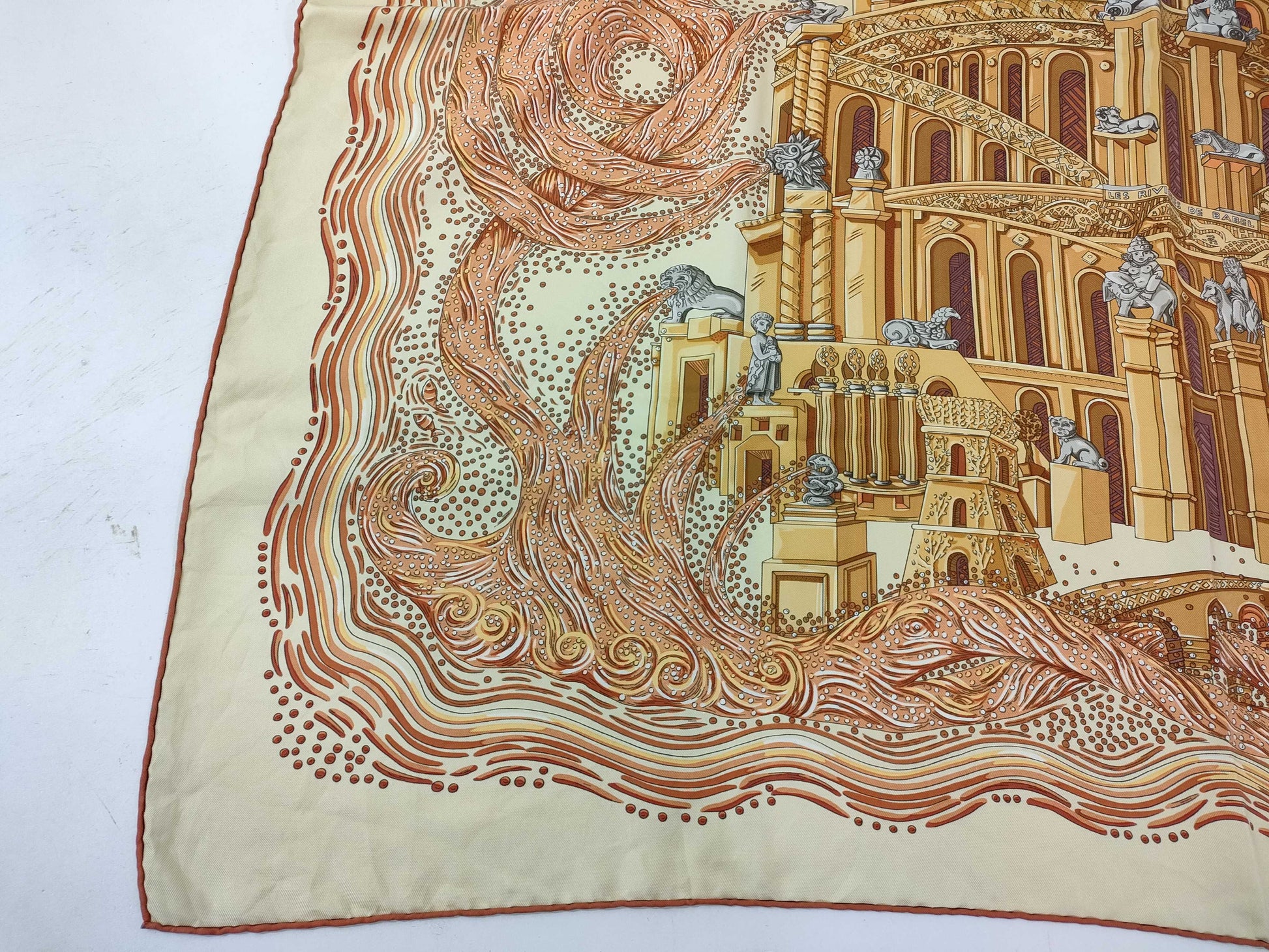 HERMES LES RIVIERES DE BABEL Scarf