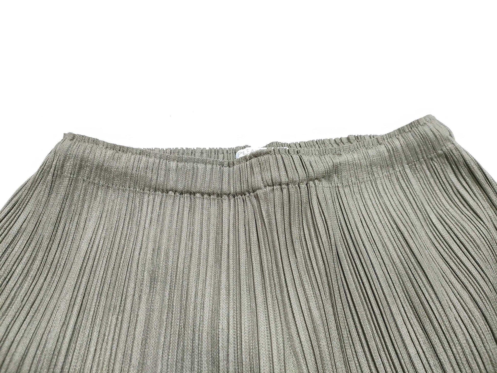 ISSEY MIYAKE Pleats Please Long Pants Khaki