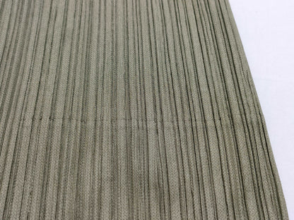 ISSEY MIYAKE Pleats Please Long Pants Khaki