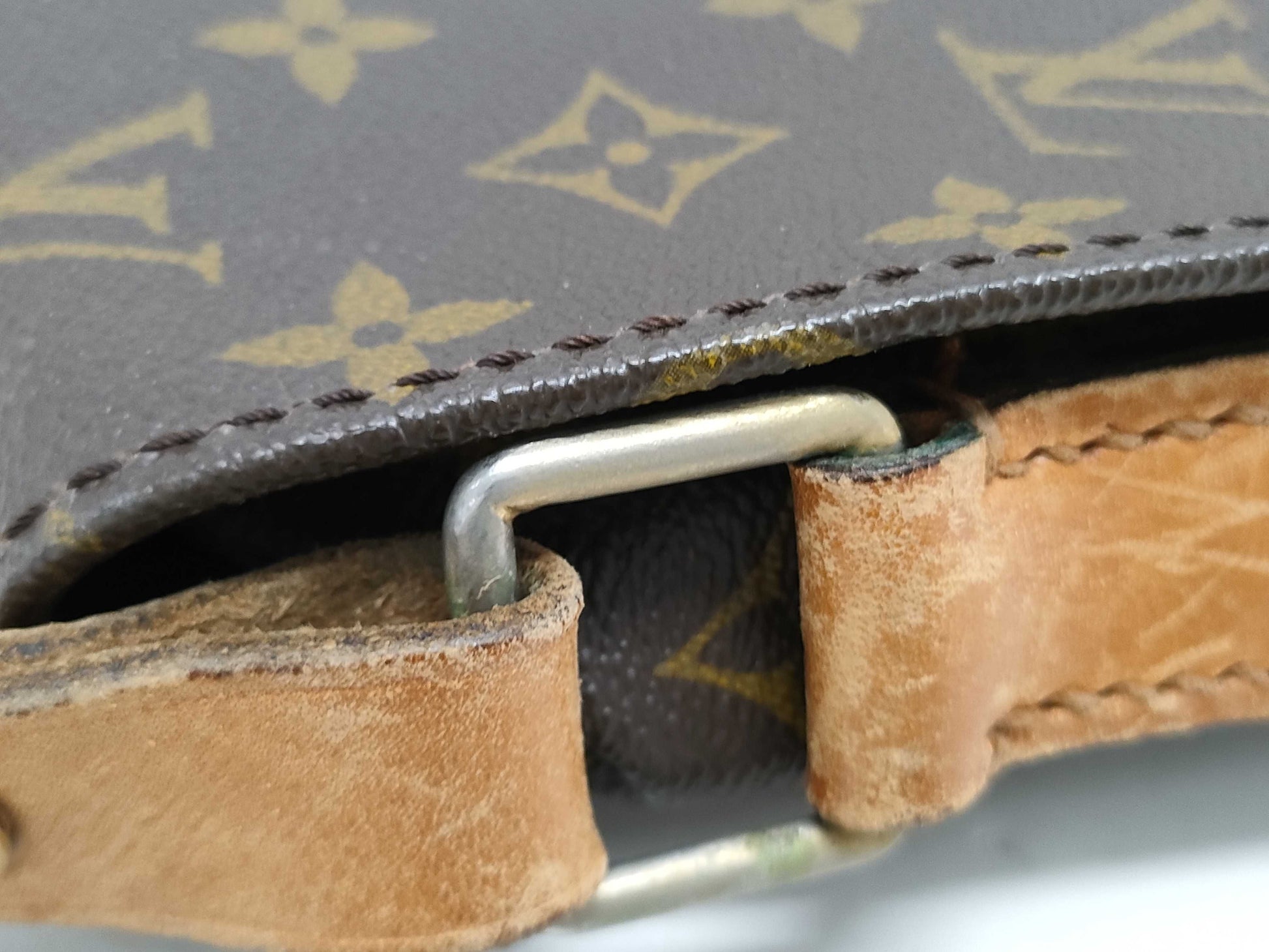 LOUIS VUITTON Monogram Cartesiere Shoulder Bag