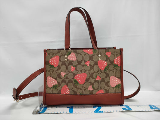 COACH Signature Strawberry 2-way Shoulder Bag M2277-CH325