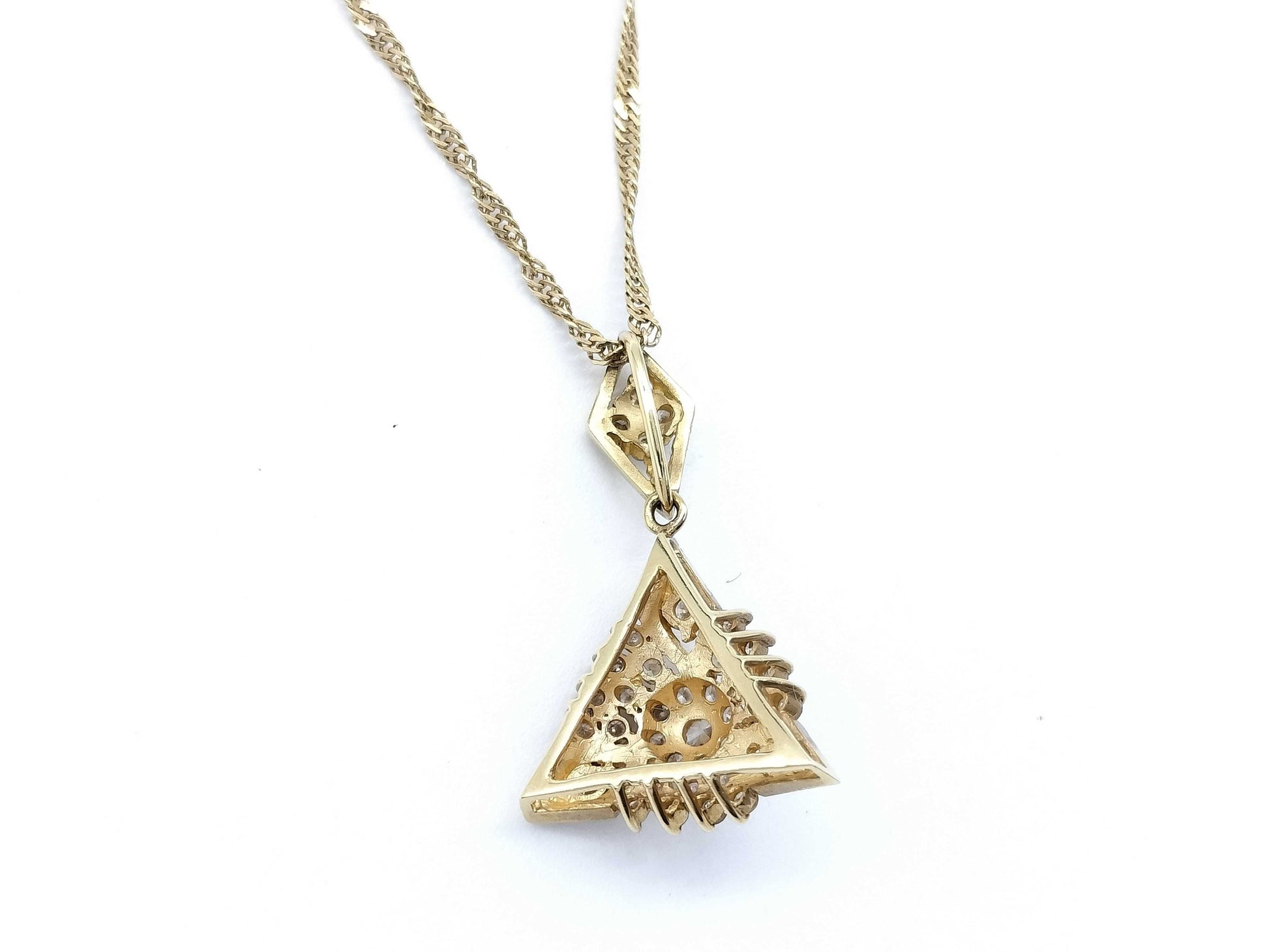 D0.30ct K18 2.7g Necklace 