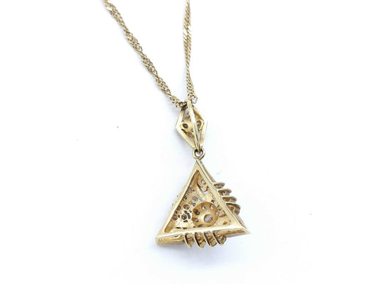 D0.30ct K18 2.7g Necklace 