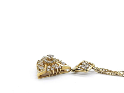 D0.30ct K18 2.7g Necklace 