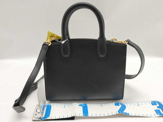 Salvatore Ferragamo Gancini 2-way black shoulder bag