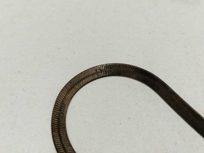 Dior 925 Dr. Logo Bracelet Necklace