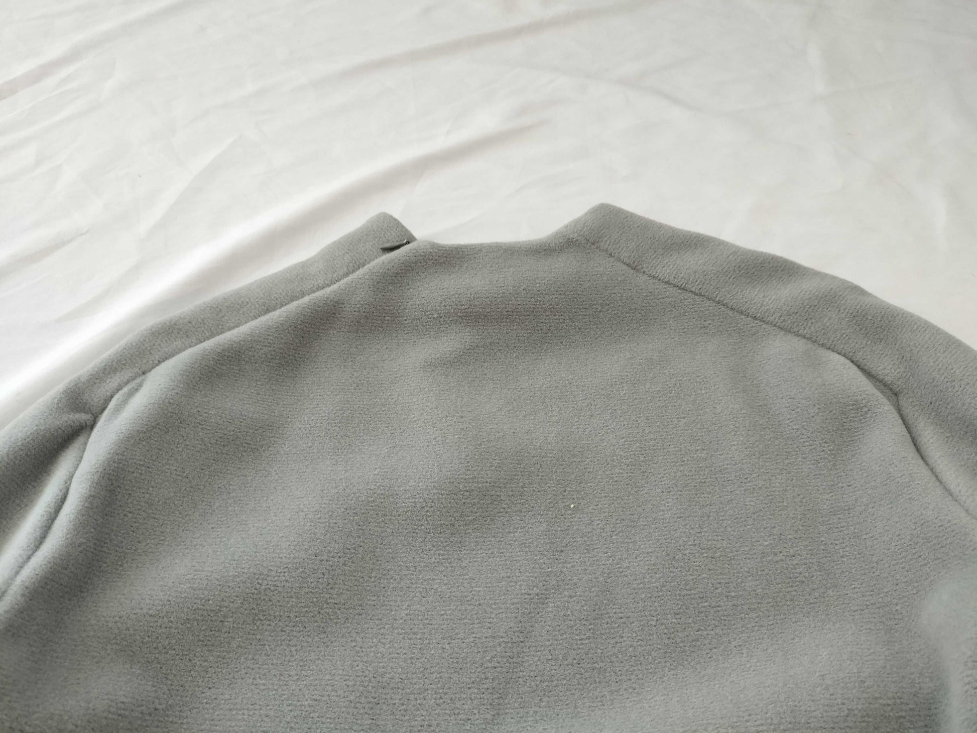 LOUIS VUITTON Fleece Top Gray Top