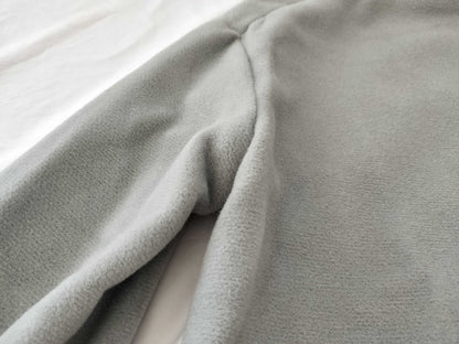 LOUIS VUITTON Fleece Top Gray Top