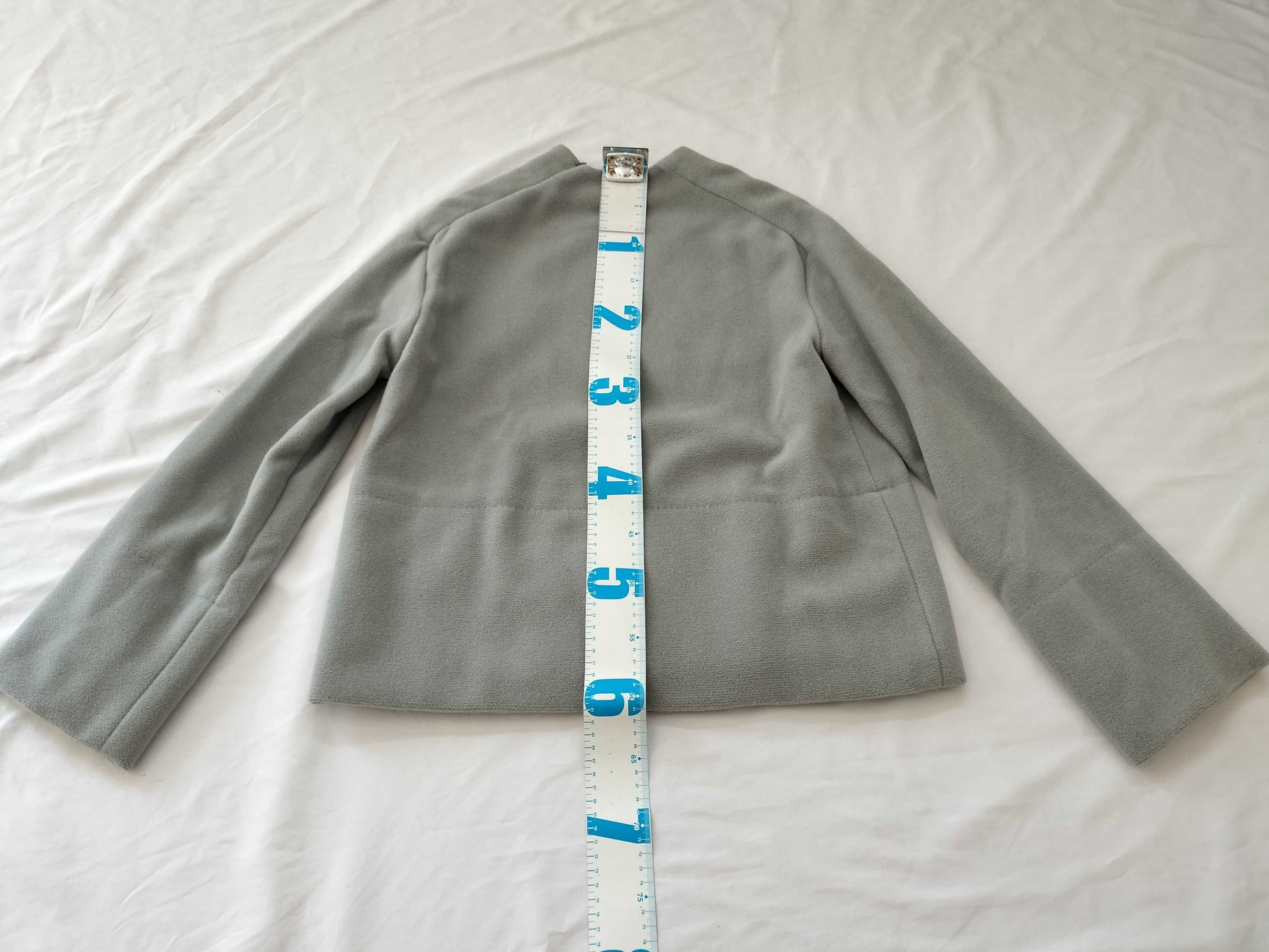 LOUIS VUITTON Fleece Top Gray Top