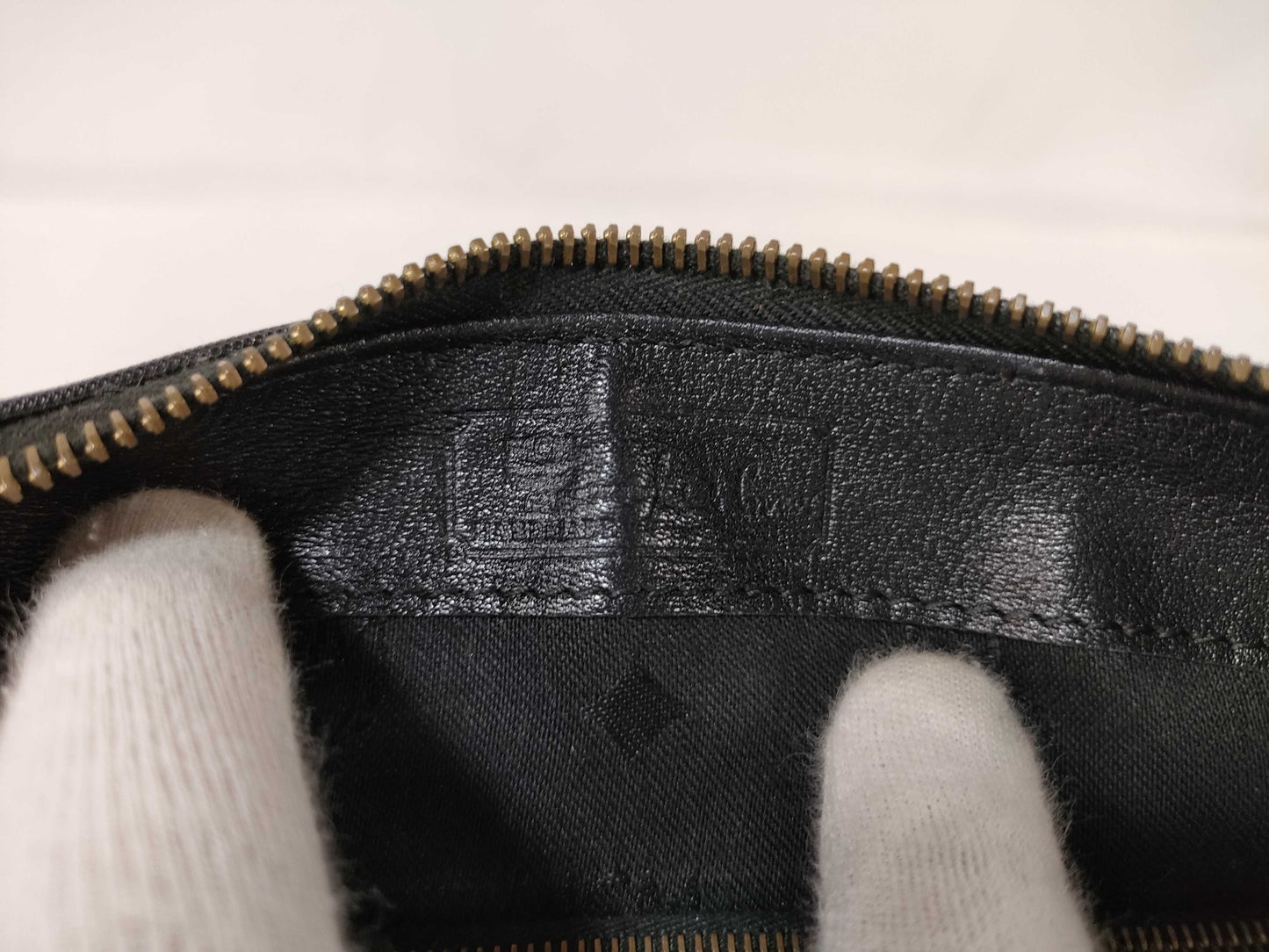 MCM Nylon x Leather Mini Boston Bag
