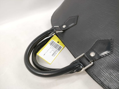 LOUIS VUITTON Epi Alma PM Boston Bag with Cracked Zipper Rail