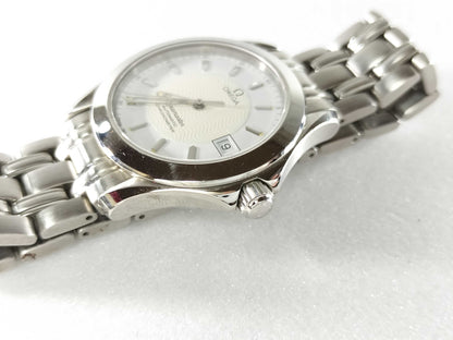 OMEGA Seamaster Men's Watch with Box and Crown