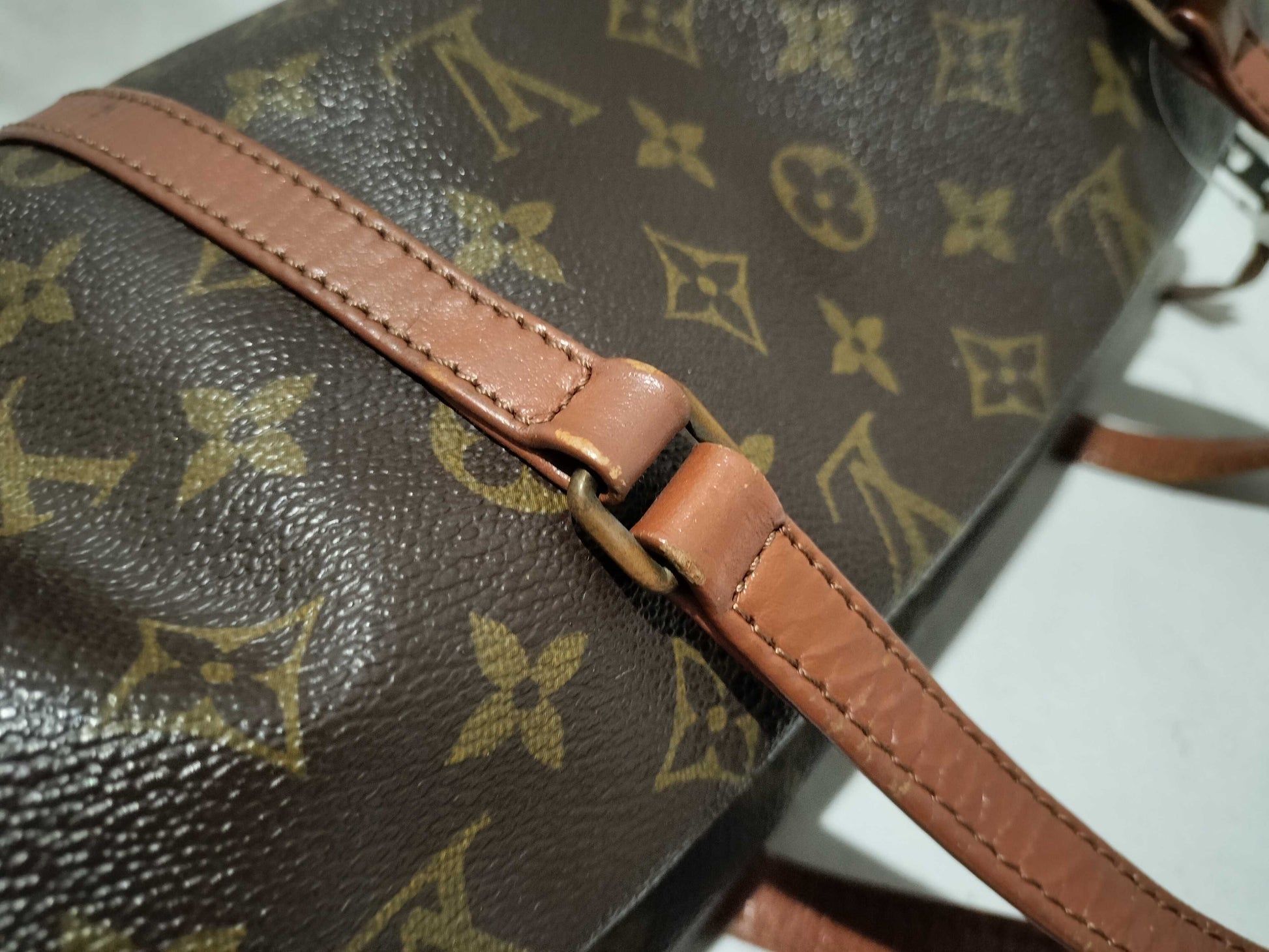 LOUIS VUITTON RFID Unverifiable, Serial Unverifiable Monogram Speedy 35 Handbag