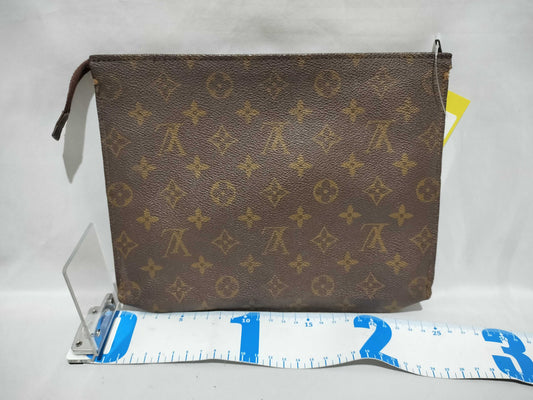 LOUIS VUITTON RFID Unverifiable, Serial Unverifiable, Monogram Poche Toilette 26 Second Bag