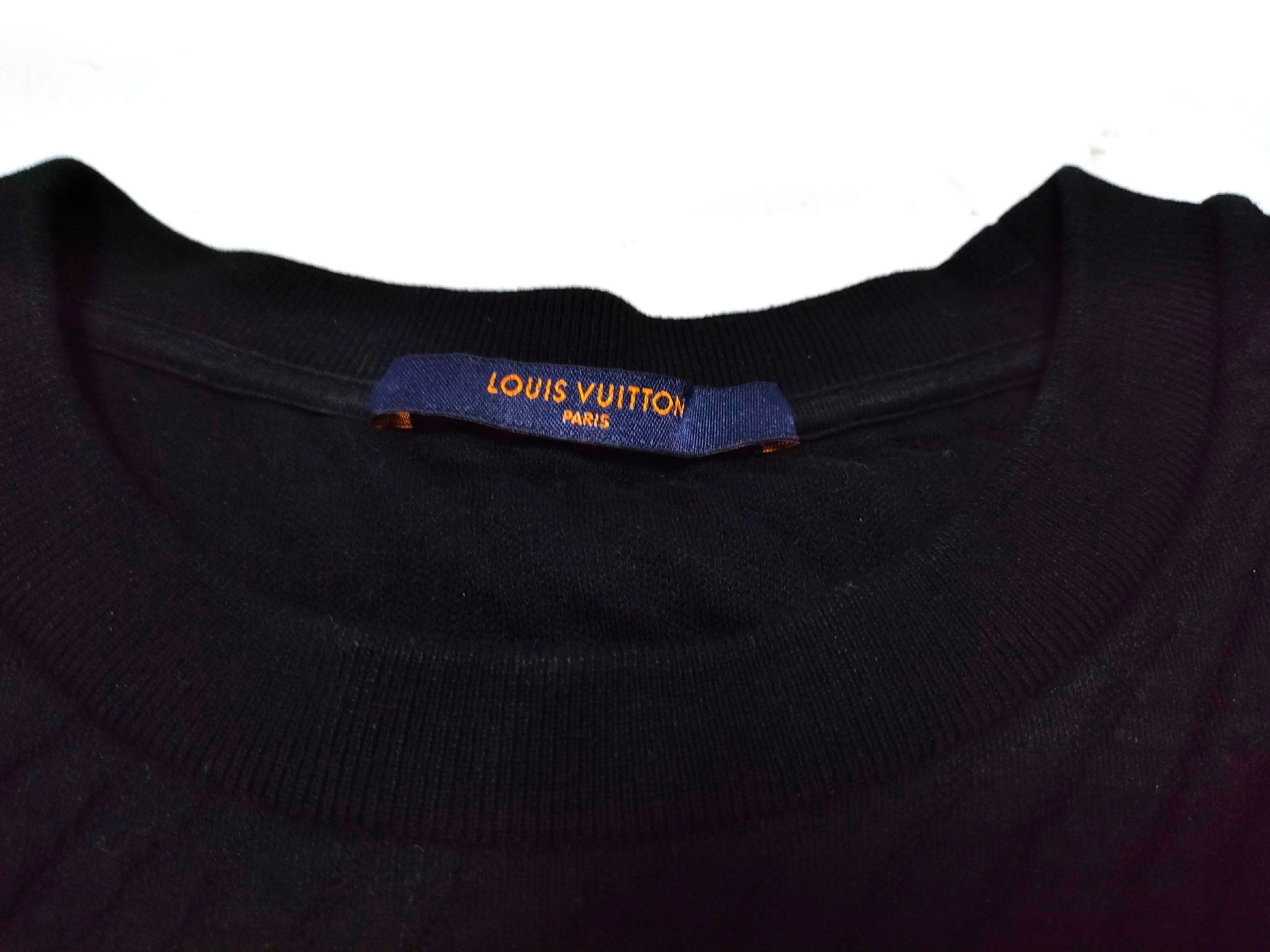 LOUIS VUITTON RM222V Logo Monogram Sweatshirt Top