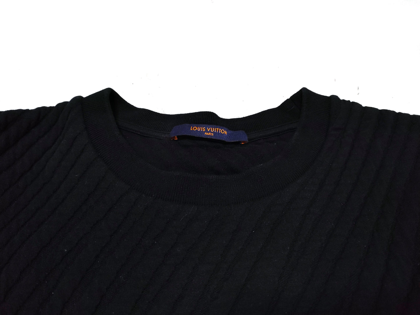 LOUIS VUITTON RM222V Logo Monogram Sweatshirt Top