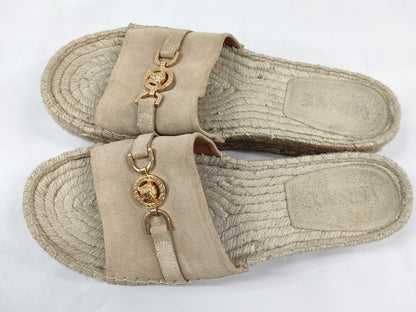 VERSACE Medusa wedge sandals