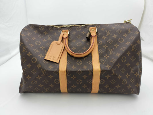 LOUIS VUITTON Monogram M41428 Keepall 45 Boston Bag