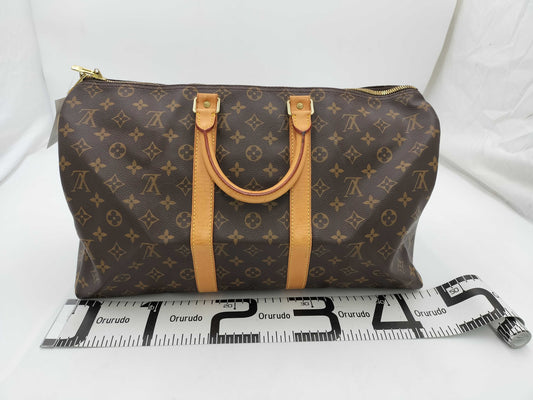 LOUIS VUITTON Monogram M41428 Keepall 45 Boston Bag