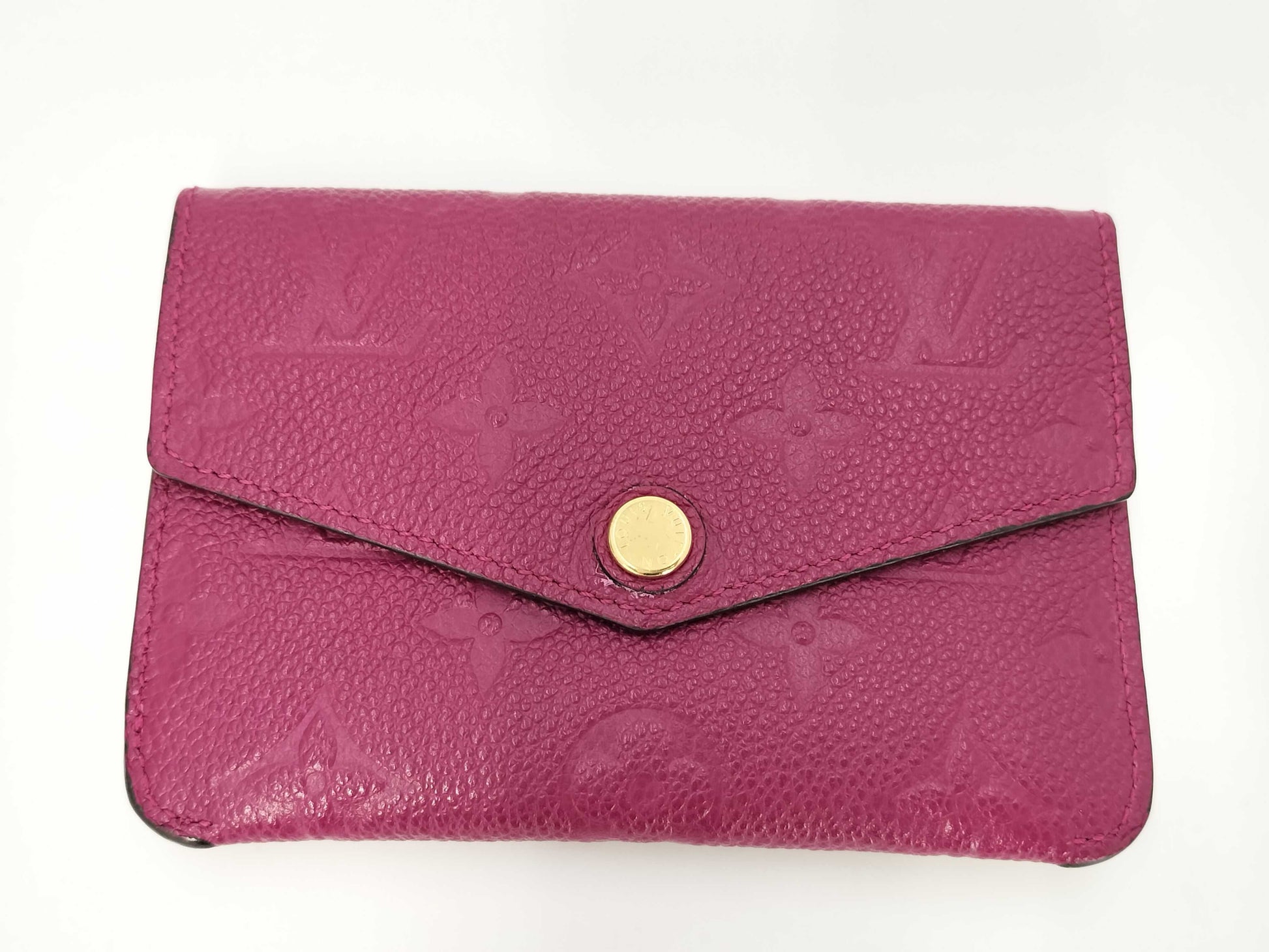 LOUIS VUITTON Monogram Empreinte/Pochette Cle Pouch Card Case/Pass Case/Business Card Holder