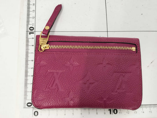 LOUIS VUITTON Monogram Empreinte/Pochette Cle Pouch Card Case/Pass Case/Business Card Holder