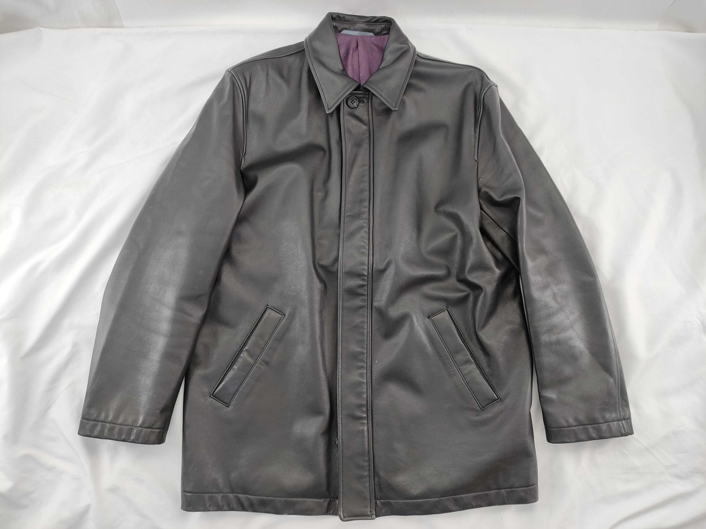 Paul Smith Leather Coat Other Apparel