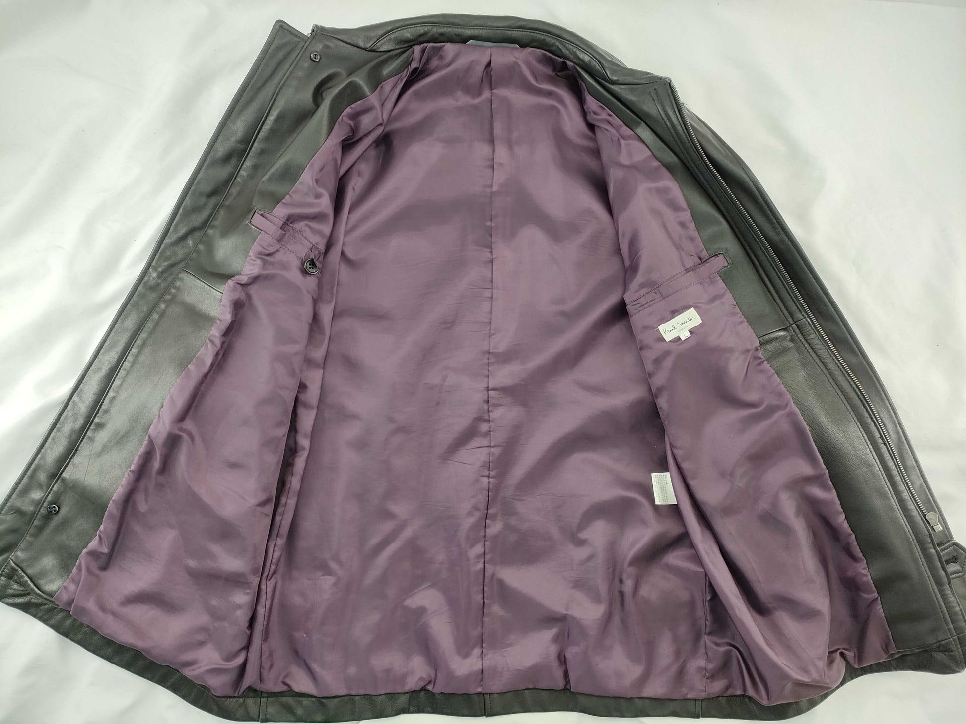 Paul Smith Leather Coat Other Apparel