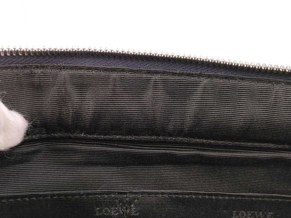 LOEWE Leather Buckle Tote/Scuff/Color Consideration Handbag